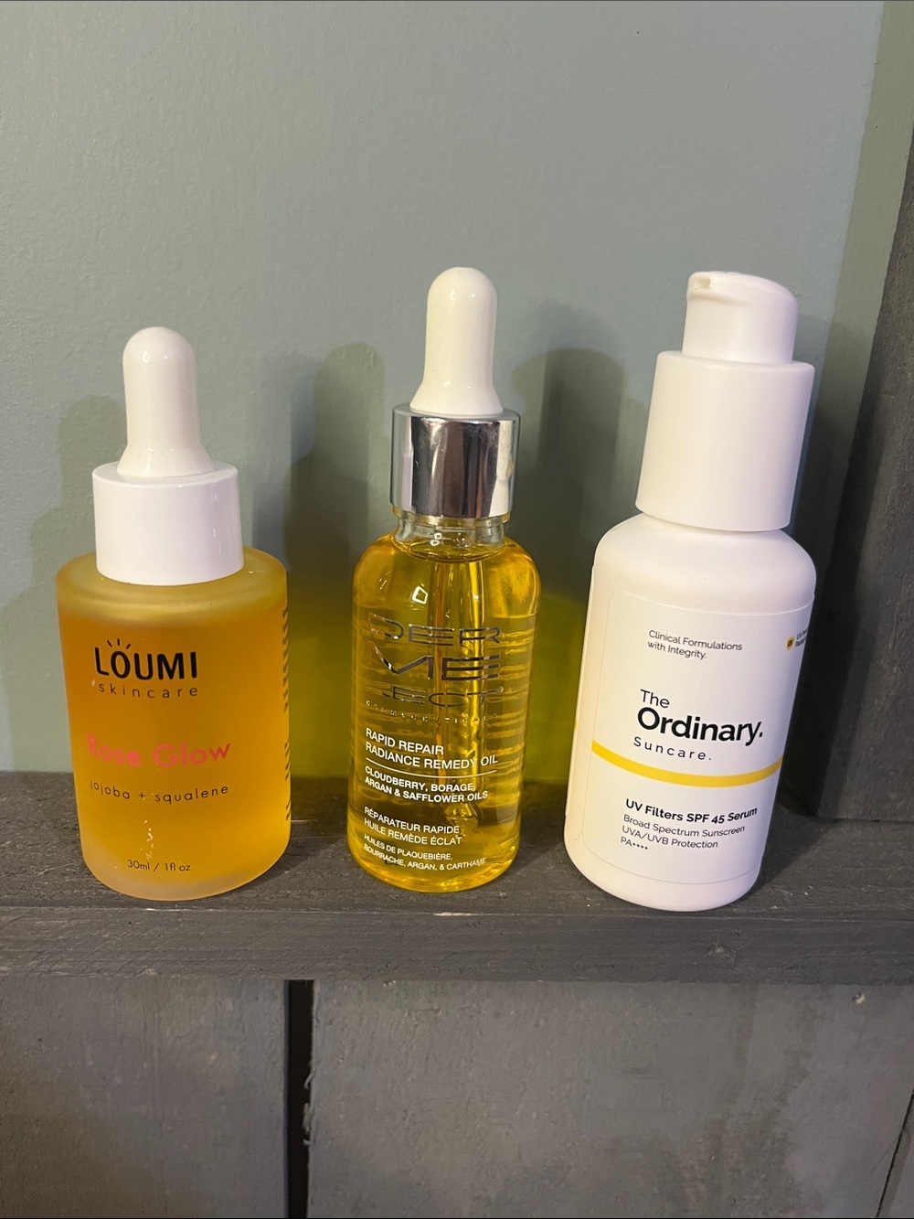 Skincare beauty trio